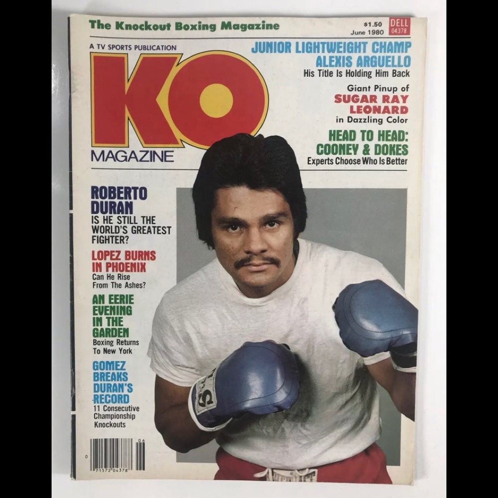 KO Boxing Magazine June 1980 Alexis Arguello